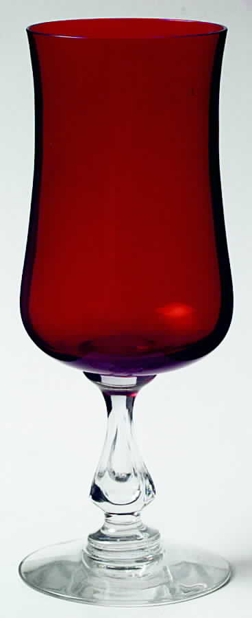 Distinction Ruby Water Goblet by Fostoria-1