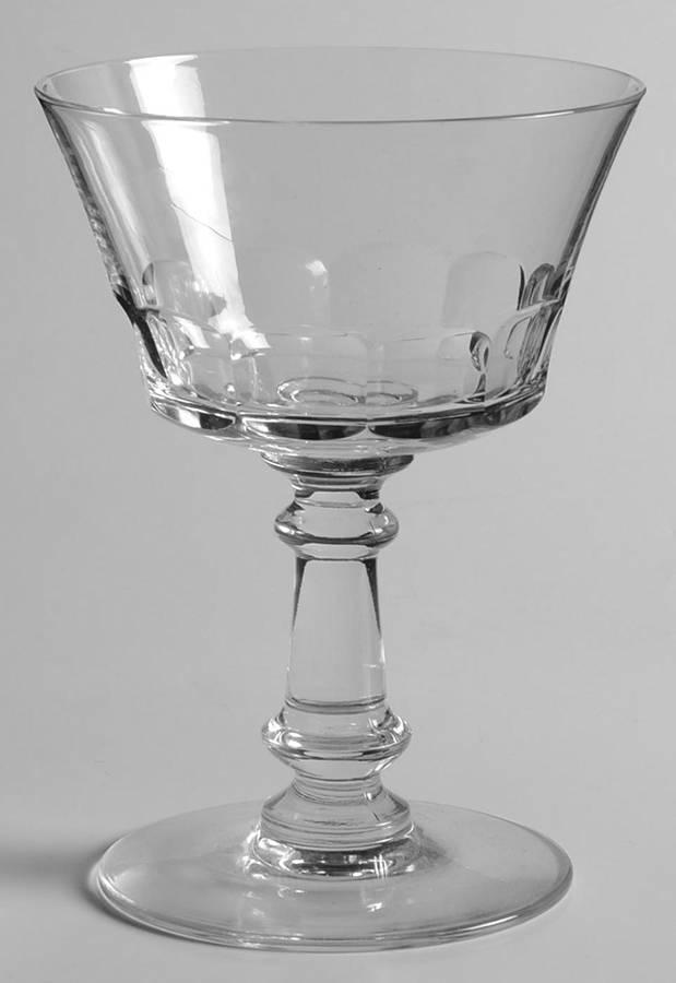 Dolly Madison Champagne/Tall Sherbet by Fostoria-1