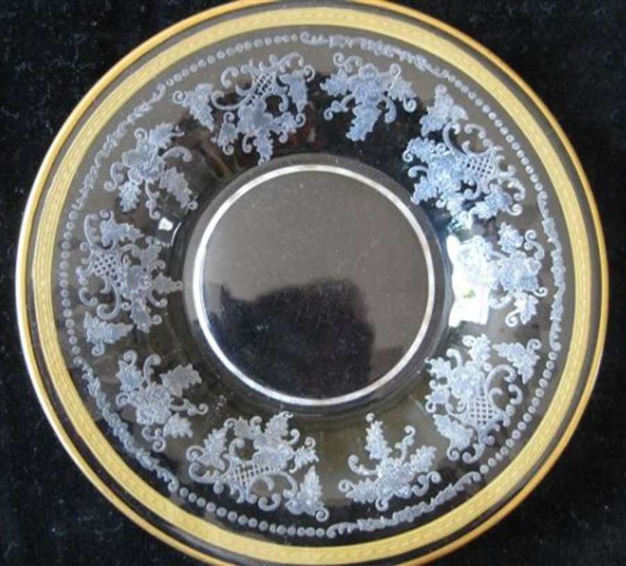Duchess Blue Salad Plate by Fostoria-1