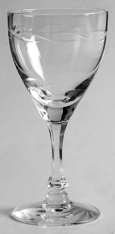 Embrace Clear (Stem 6099, Cut 887) Cordial Glass by Fostoria-1