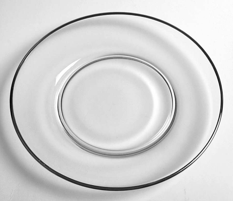 Engagement (Platinum Trim, Stem 6092) 7" Salad Plate by Fostoria-1