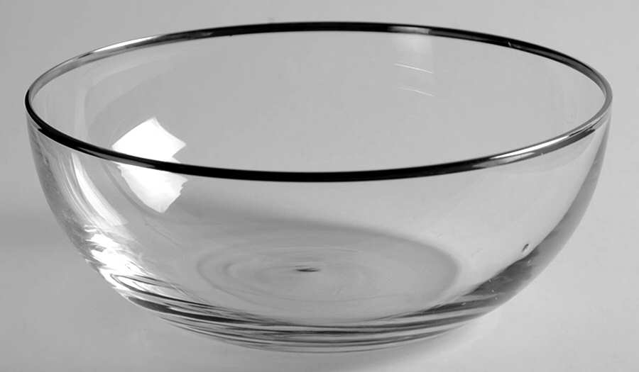 Engagement (Platinum Trim, Stem 6092) Finger Bowl by Fostoria-1