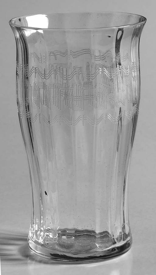Greek (Stem 858) (Optic) Flat Juice Glass by Fostoria-1