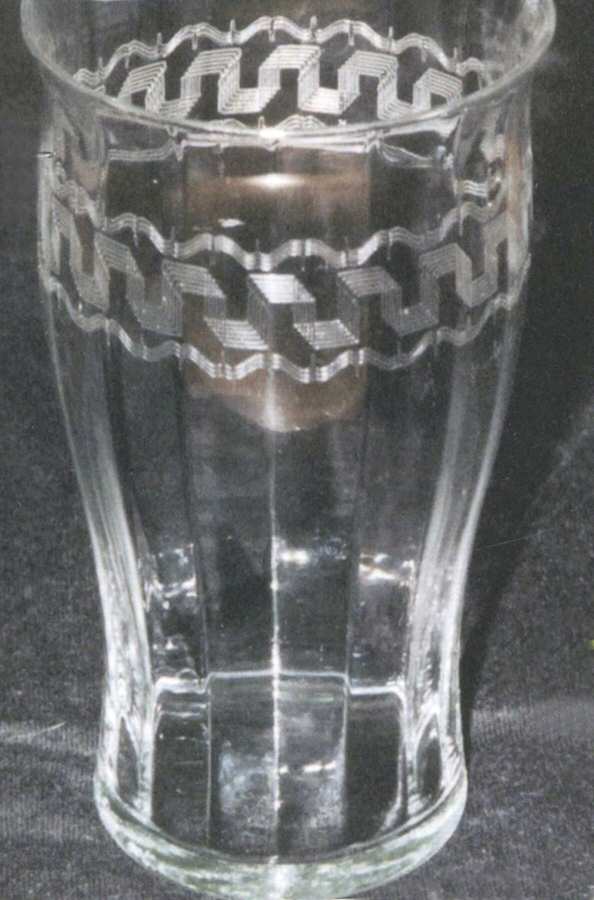 Greek (Stem 858) (Optic) Flat Tumbler by Fostoria-1