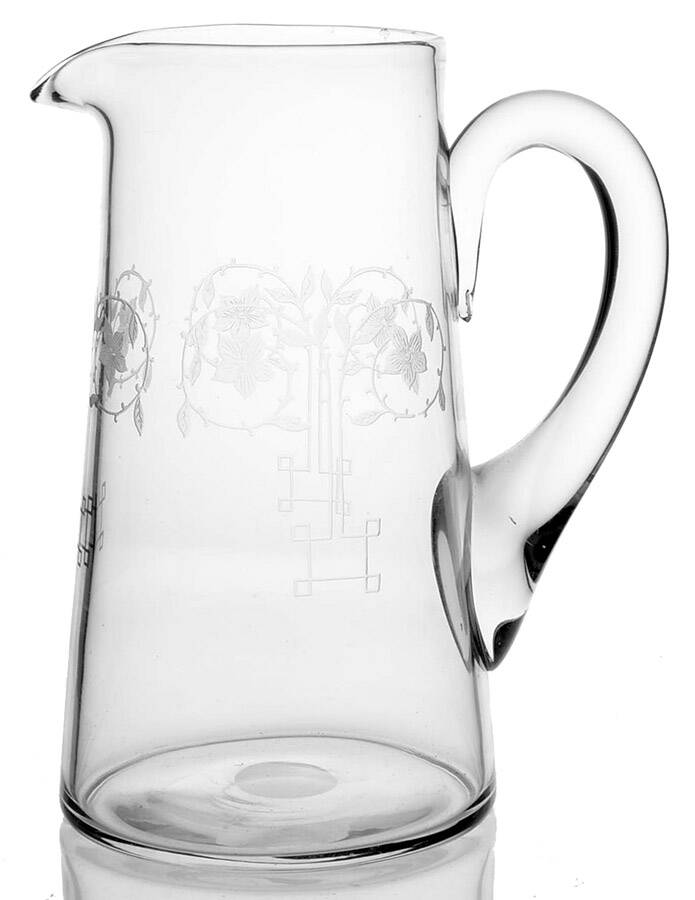 Etch 212 (Stem #863) Pitcher by Fostoria-1
