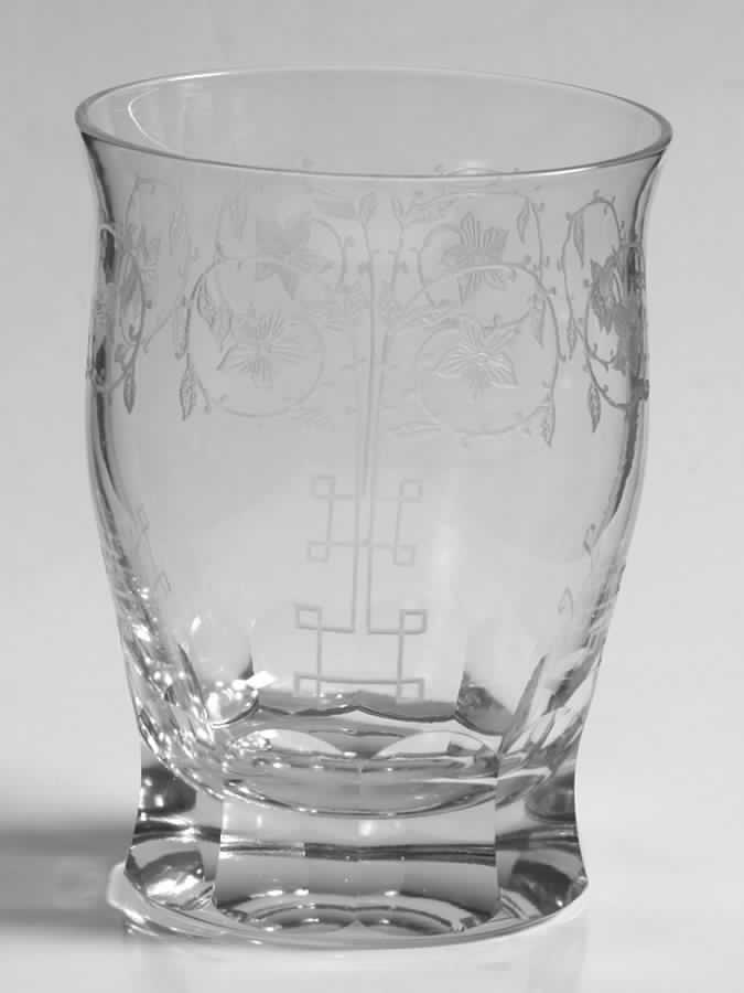 Etch 212 (Stem #863) 8 Oz Flat Tumbler by Fostoria-1