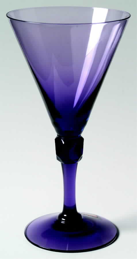 Exeter Amethyst Water Goblet by Fostoria-1