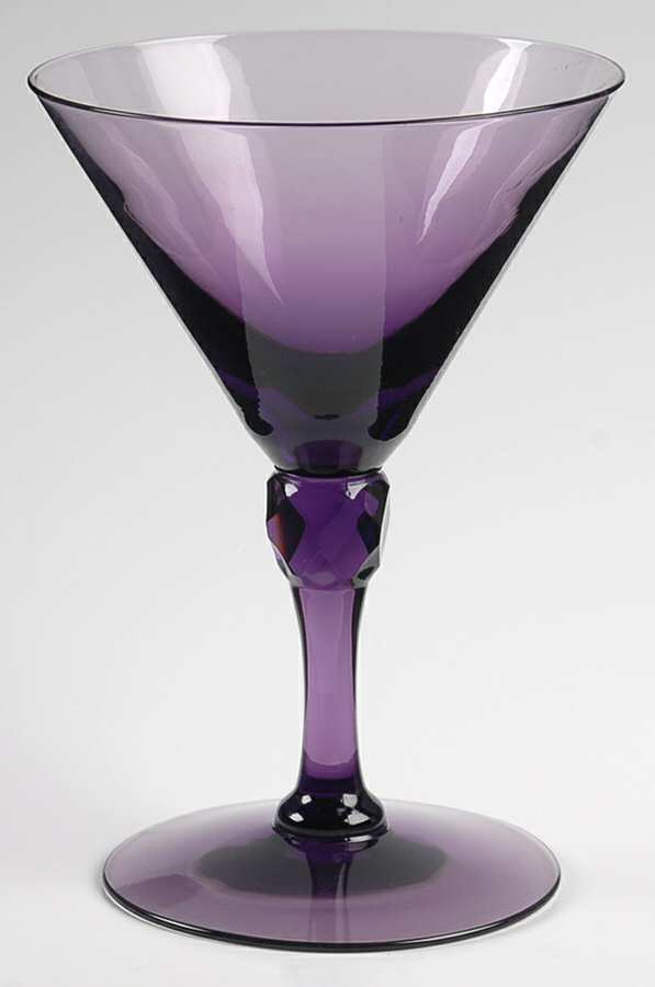 Exeter Amethyst Champagne/Tall Sherbet by Fostoria-1