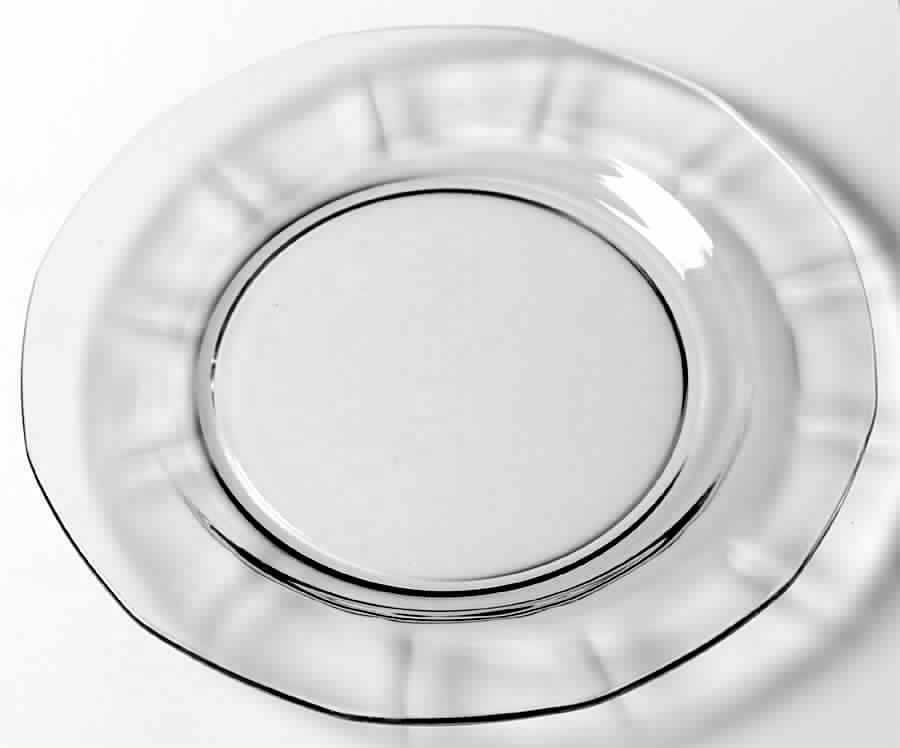 Fairfax Clear (Line 2375) Luncheon Plate by Fostoria-1