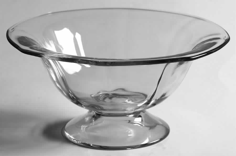 Fairfax Clear (Line 2375) Mayonnaise Bowl, Bowl Only by Fostoria-1