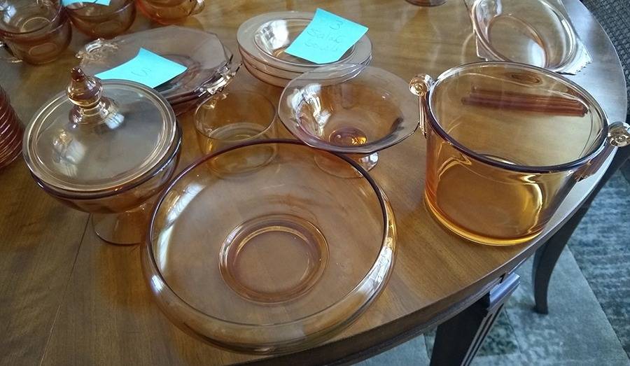 Fairfax Amber (Line 2375) Mayonnaise Bowl, Bowl Only by Fostoria-1