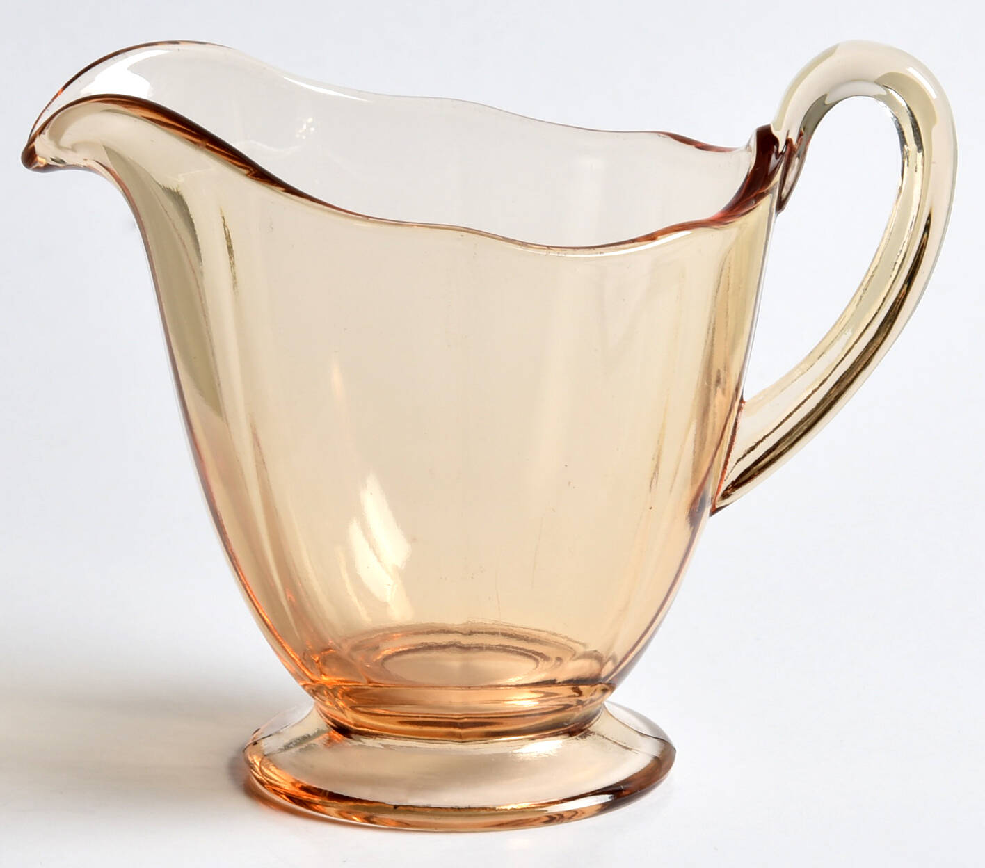 Fairfax Amber (Line 2375) Mini Creamer by Fostoria-1