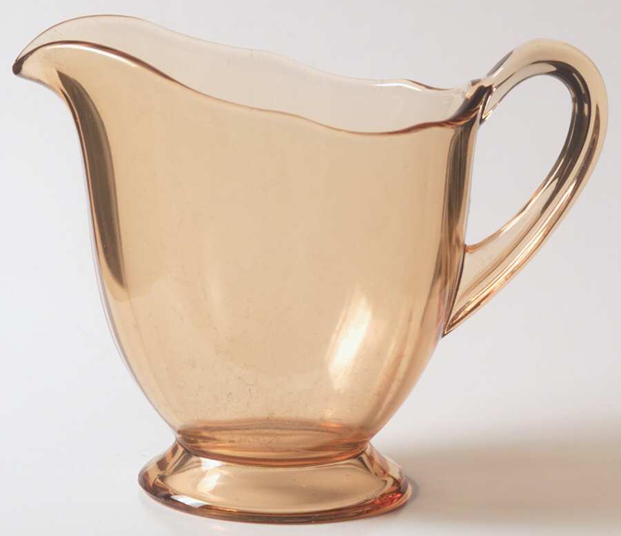 Fairfax Amber (Line 2375) Footed Creamer by Fostoria-1