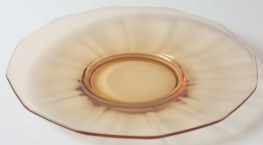 Fairfax Amber (Line 2375) Cream Soup Saucer Only by Fostoria-1