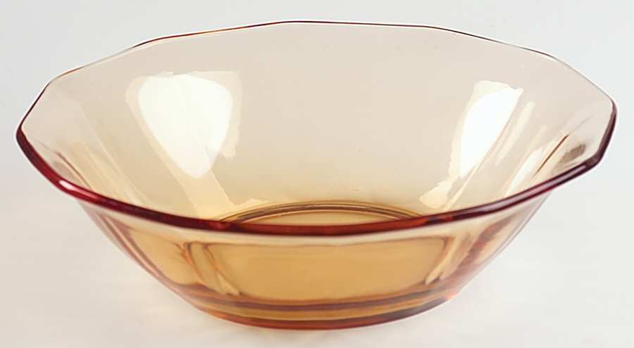 Fairfax Amber (Line 2375) Cereal Bowl by Fostoria-1