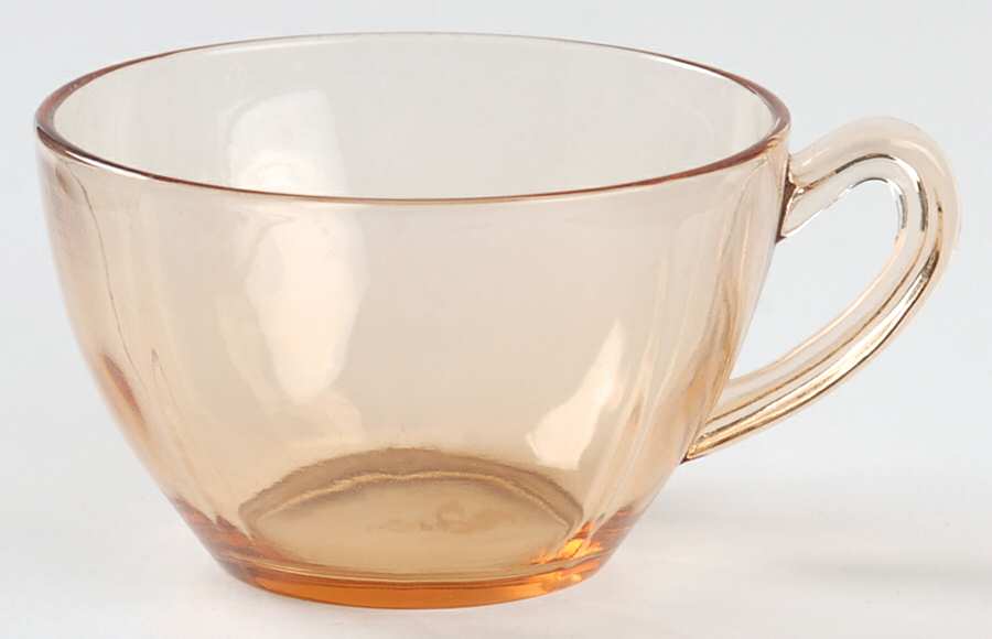 Fairfax Amber (Line 2375) Cup Only by Fostoria-1