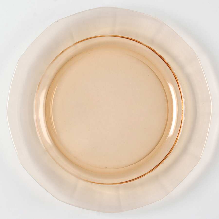 Fairfax Amber (Line 2375) 7" Salad Plate by Fostoria-1