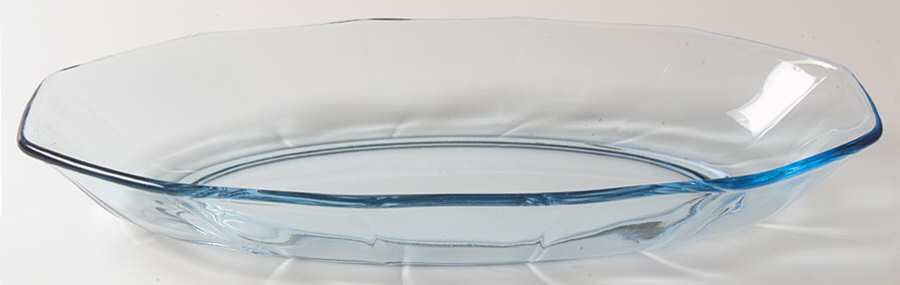 Fairfax Blue (Line 2375) 11" Oval Celery by Fostoria-1