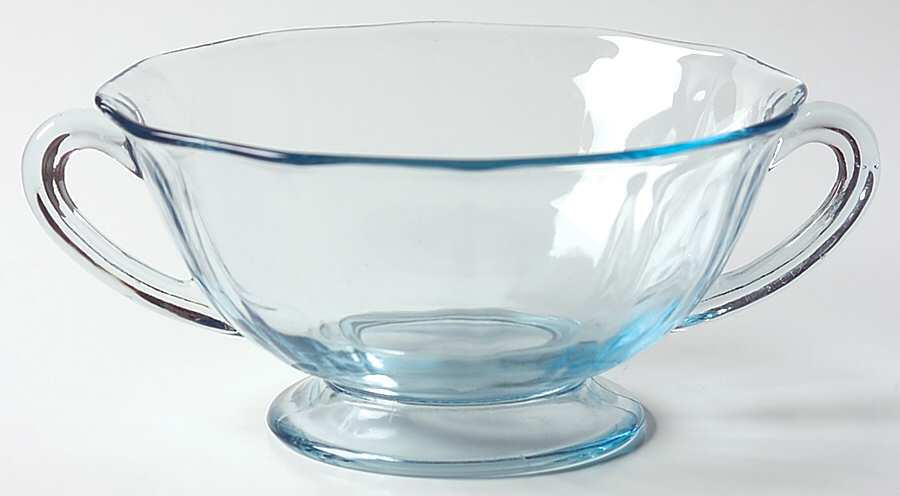 Fairfax Blue (Line 2375) Cream Soup Bowl Only by Fostoria-1