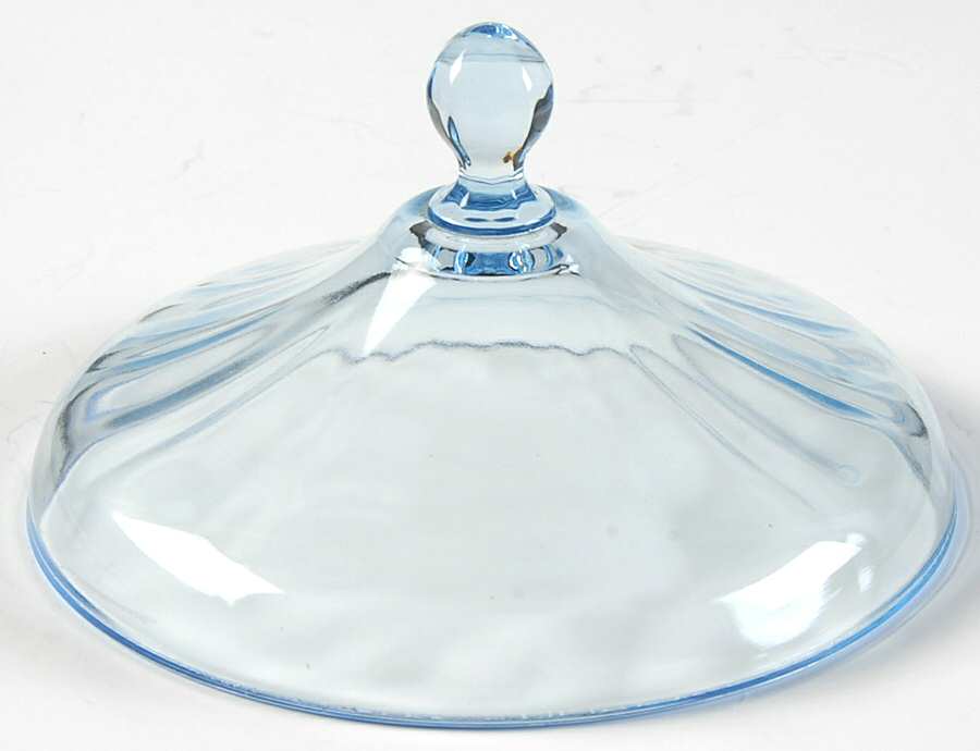 Fairfax Blue (Line 2375) Lid for Round Butter by Fostoria-1