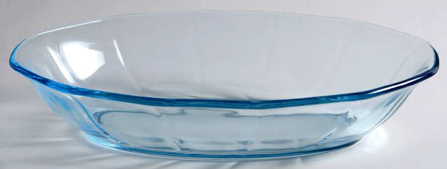 Fairfax Blue (Line 2375) 9" Oval Baker by Fostoria-1