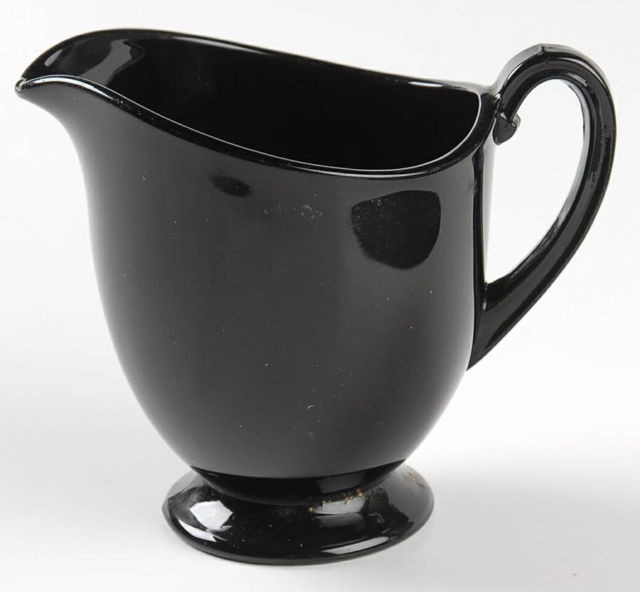 Fairfax Ebony (Line 2375) Footed Creamer by Fostoria-1