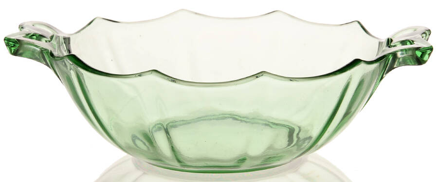 Fairfax Green (line 2375) Mayonnaise Bowl, Bowl Only by Fostoria-1