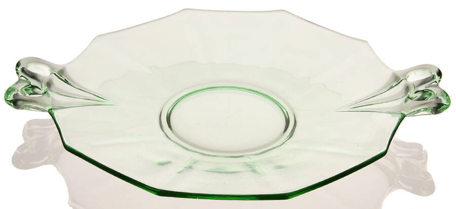 Fairfax Green (line 2375) Mayonnaise Underplate Only by Fostoria-1