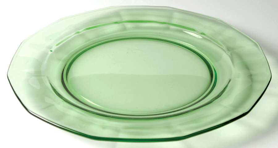 Fairfax Green (line 2375) Large Dinner Plate by Fostoria-1