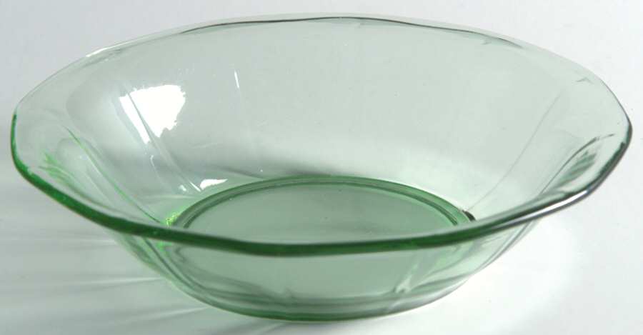 Fairfax Green (line 2375) Small Fruit Dessert Bowl by Fostoria-1
