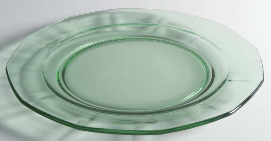 Fairfax Green (line 2375) Dinner Plate by Fostoria-1
