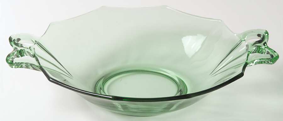 Fairfax Green (line 2375) Large Dessert Bowl by Fostoria-1