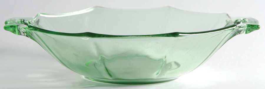 Fairfax Green (line 2375) Sweet Meat with Square Handles by Fostoria-1