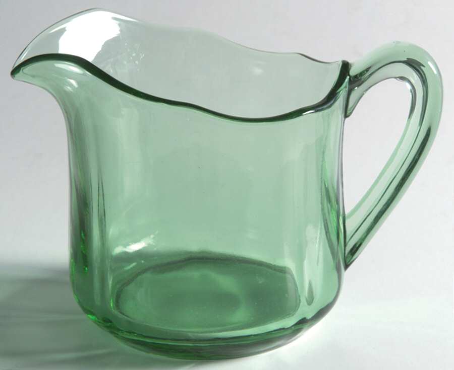 Fairfax Green (line 2375) Creamer by Fostoria-1