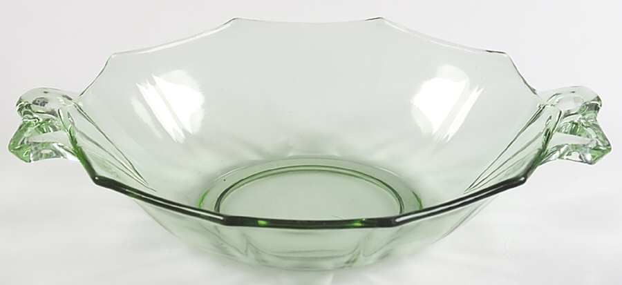 Fairfax Green (line 2375) Sweet Meat with Bow Handles by Fostoria-1