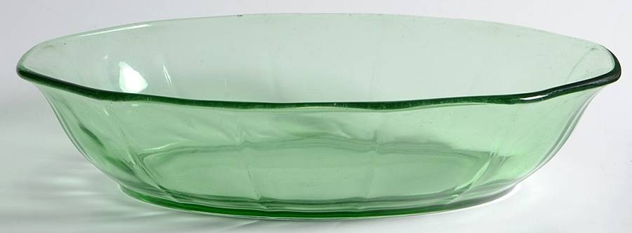 Fairfax Green (line 2375) 10" Oval Baker by Fostoria-1