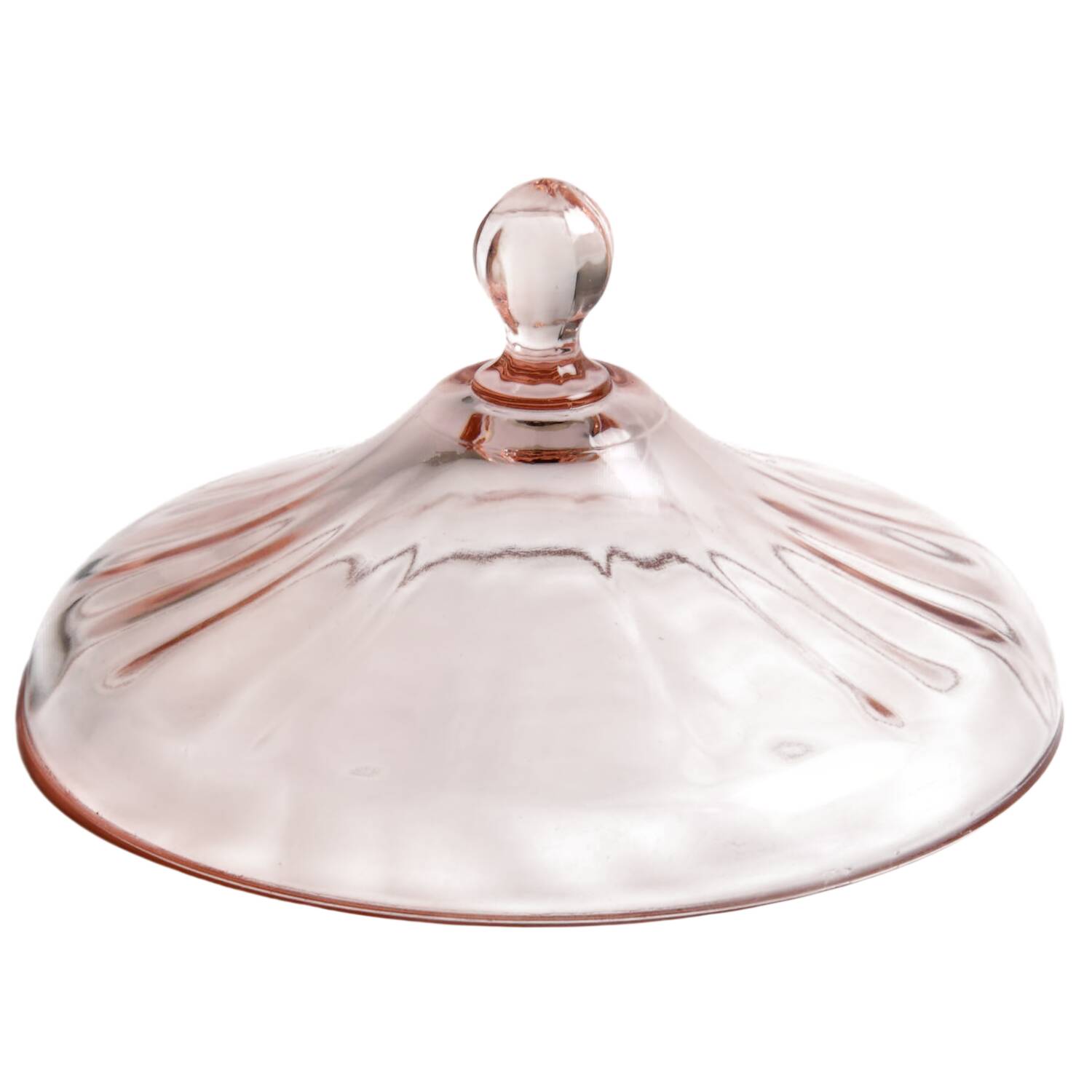 Fairfax Pink (Rose, Line 2375) Lid for Round Butter by Fostoria-1