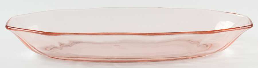 Fairfax Pink (Rose, Line 2375) 11" Oval Celery by Fostoria-1