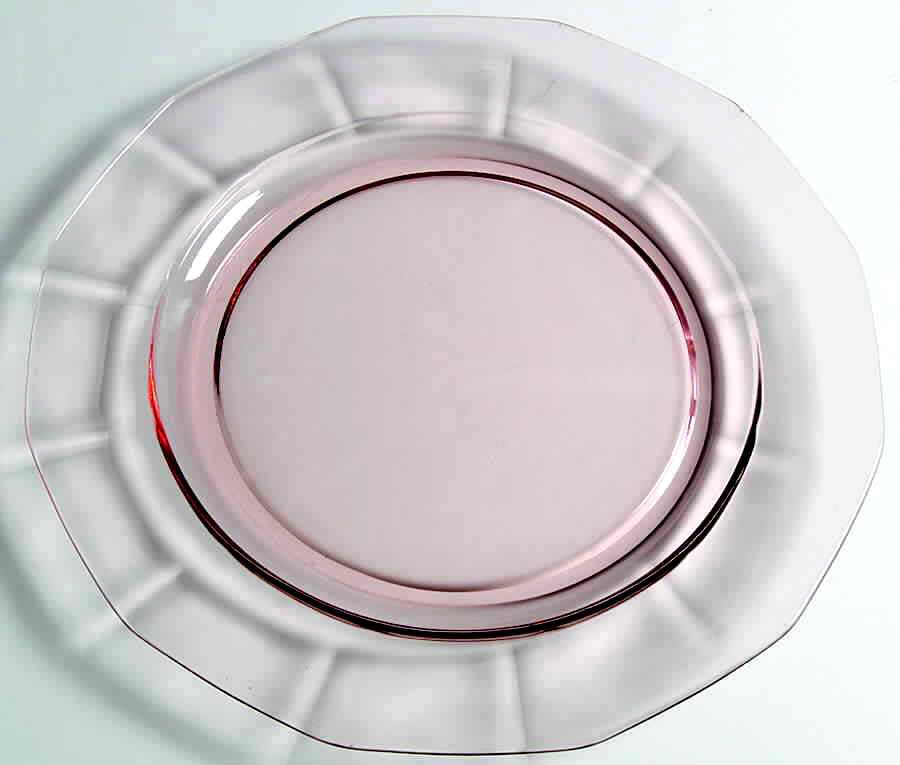 Fairfax Pink (Rose, Line 2375) Dinner Plate by Fostoria-1
