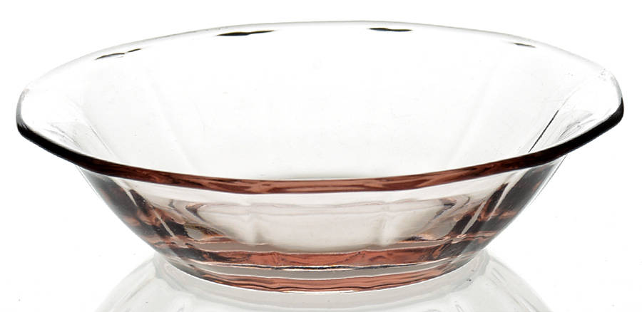 Fairfax Orchid (Purple, Line 2375)) Small Fruit Dessert Bowl by Fostoria-1