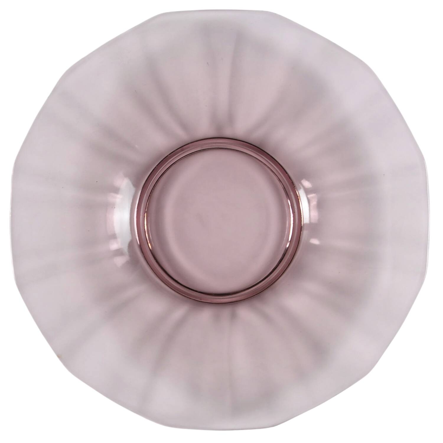 Fairfax Orchid (Purple, Line 2375)) Cream Soup Saucer Only by Fostoria-1