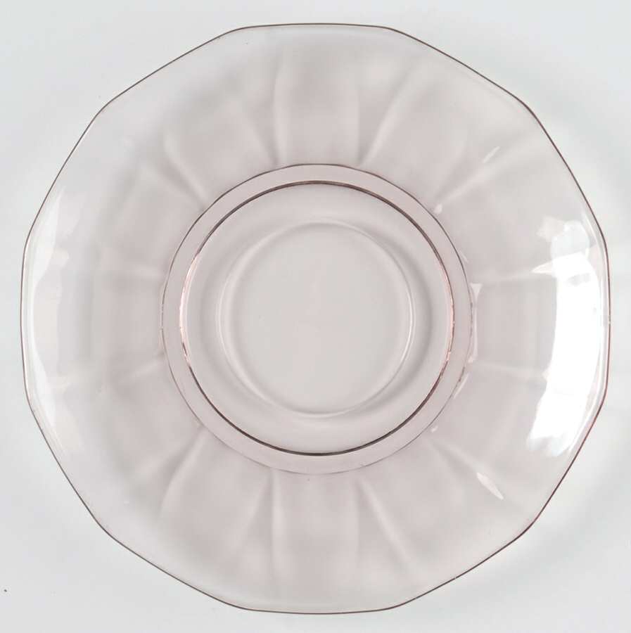 Fairfax Orchid (Purple, Line 2375)) Saucer Only by Fostoria-1