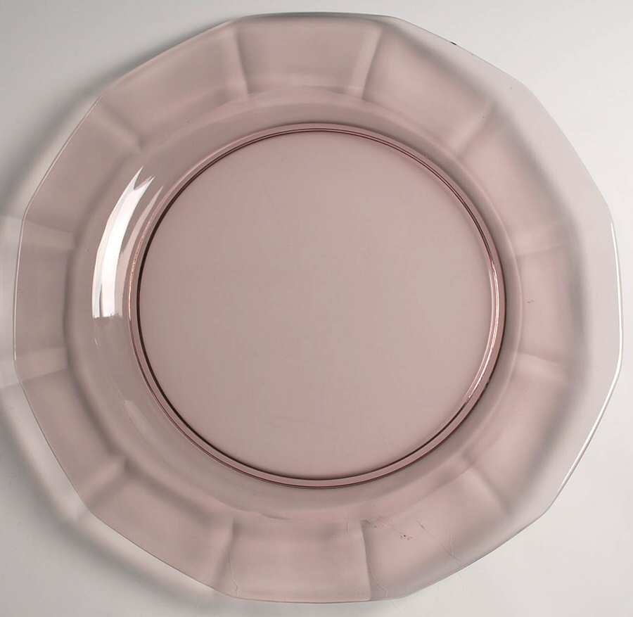 Fairfax Orchid (Purple, Line 2375)) 13" Service Plate by Fostoria-1