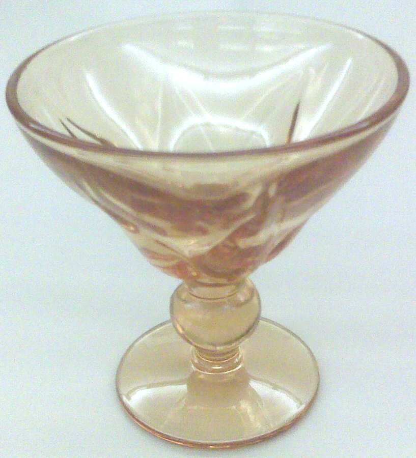 Fairmont Amber Champagne/Tall Sherbet by Fostoria-1