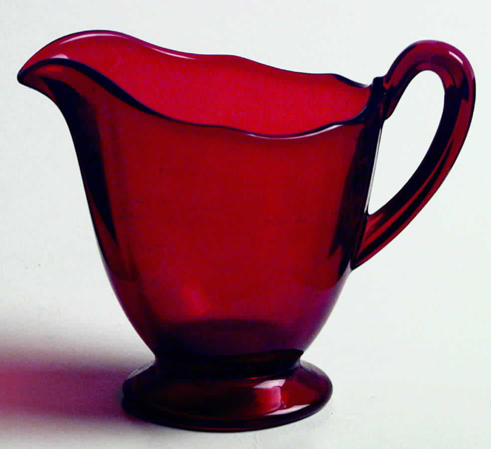 Fairfax Ruby (Red, Line 2375) Mini Creamer by Fostoria-1