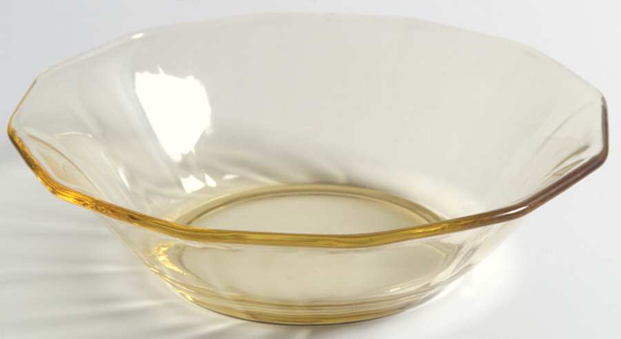 Fairfax Topaz (Yellow, Line 2375) Small Fruit Dessert Bowl by Fostoria-1