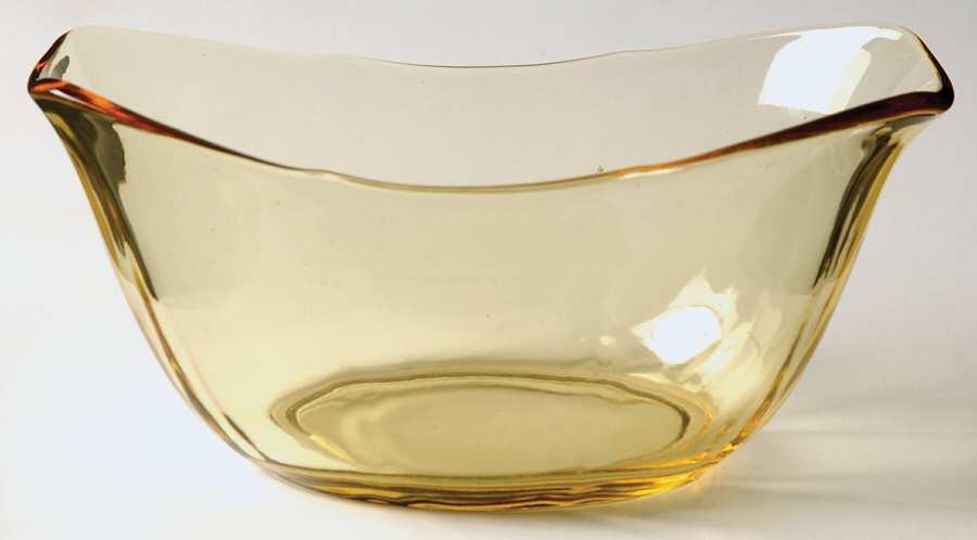 Fairfax Topaz (Yellow, Line 2375) Sauce Boat Only by Fostoria-1