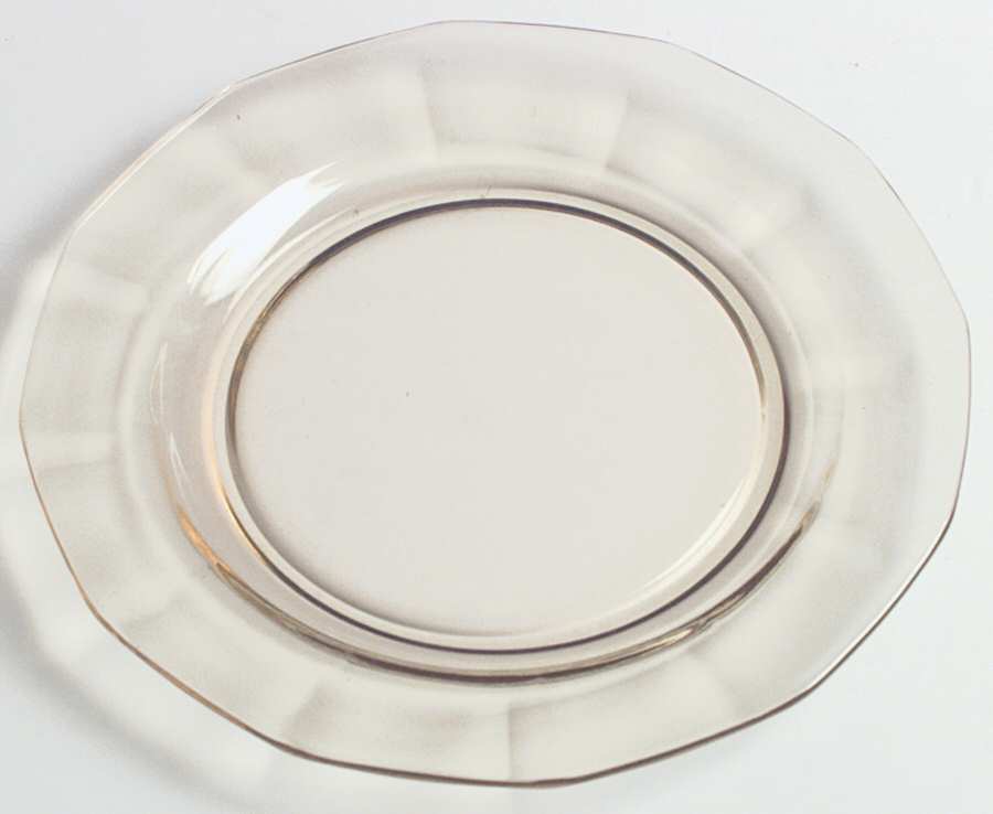 Fairfax Topaz (Yellow, Line 2375) Luncheon Plate by Fostoria-1