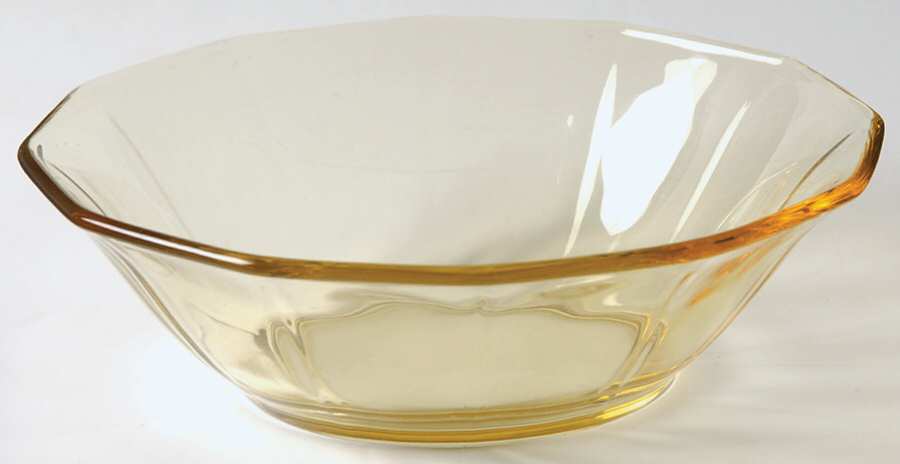 Fairfax Topaz (Yellow, Line 2375) Cereal Bowl by Fostoria-1
