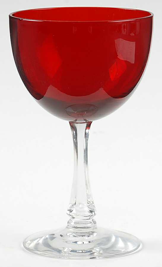 Fascination Ruby Liquor Cocktail by Fostoria-1